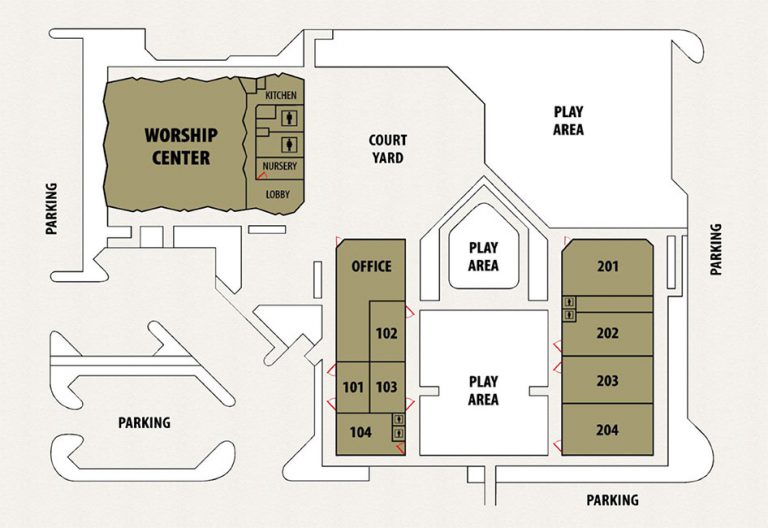Campus Map of Northpark