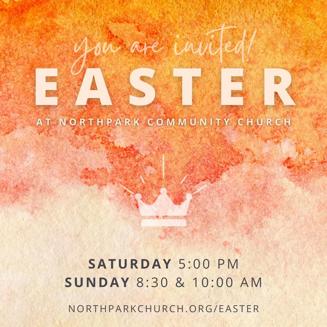 Easter Services Invite