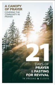 Canopy of Prayer Devotional