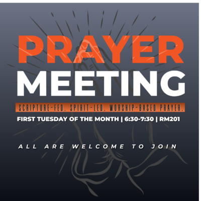 MONTHLY PRAYER MEETING