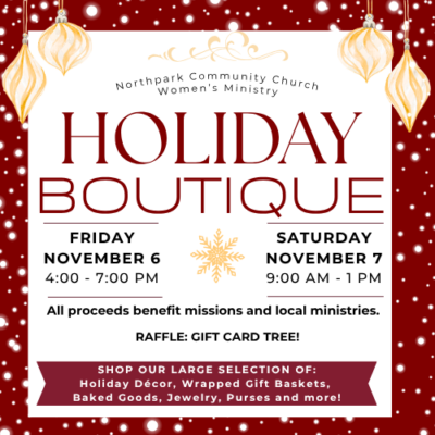 HOLIDAY BOUTIQUE